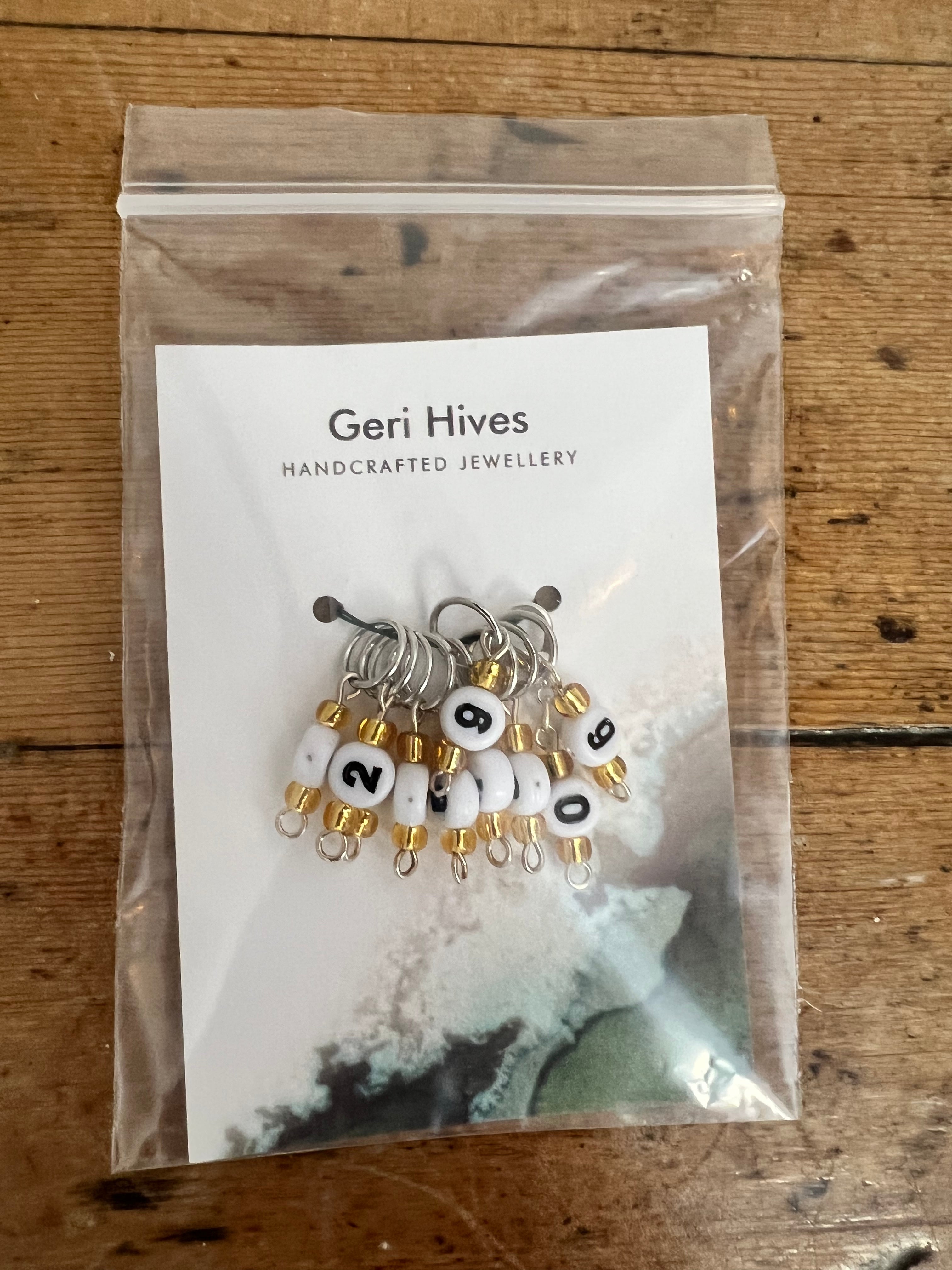 Geri Hives Numbered Stitchmarkers